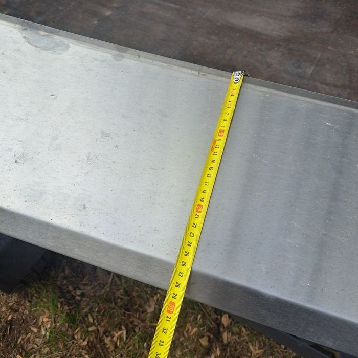 Parapet ze stali nierdzewnej