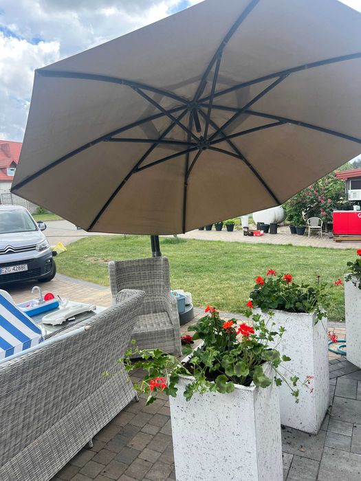 parasol ogrodowy duży firmy sun garden