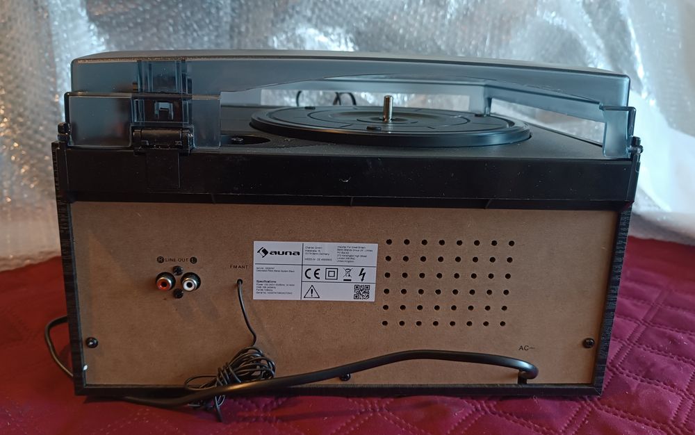 Програвач вінілу, Auna Oakland DAB, BT, FM, USB, CD, SD, TAPE