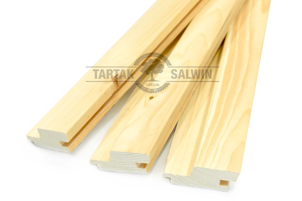 Deska Romb 28x70, elewacja, świerk skandynawski