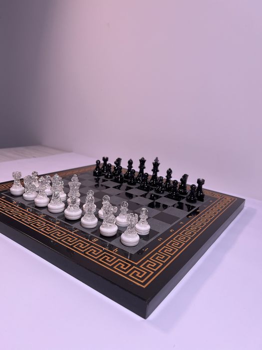 Шахмати ручної роботи з каменю