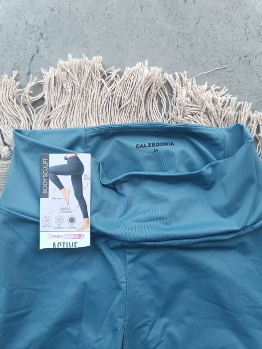 Legginsy Calzedonia Active niebieskie rozmiar M