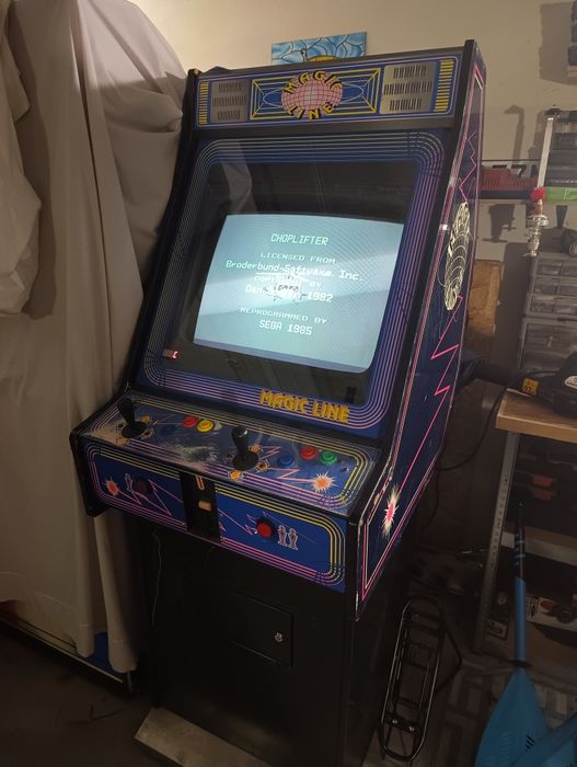 Automat arcade gra choplifter SEGA