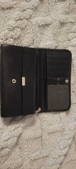 Portfel damski skórzany