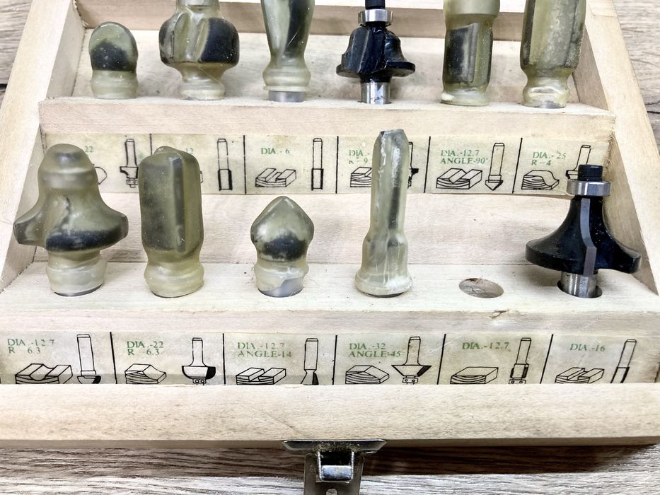 Profesjonalne frezy do drewna Brudër Mannesmann Werkzeuge 8mm.