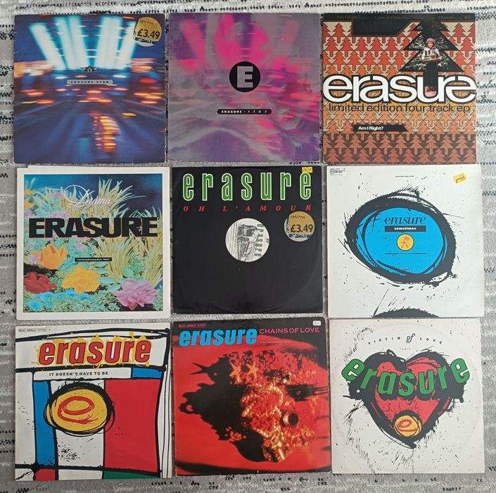 Erasure  22 maxi + 4 single