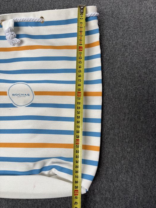 Torba plażowa worek w paski