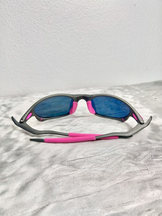 Óculos juliet rosa e cinza (metal)