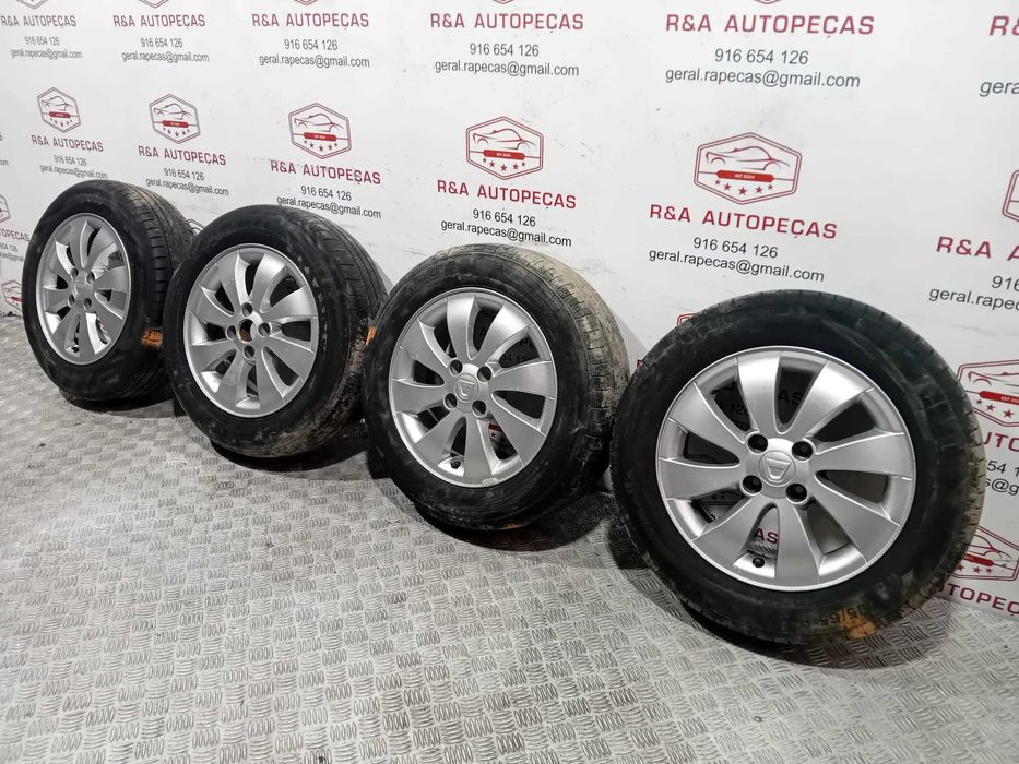 Conjunto Jantes Dacia R15 Polegadas Original