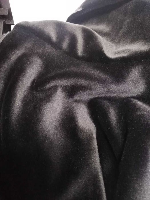 Oversize Худи Велюровое (Черный цвет)