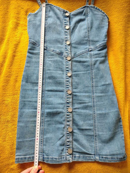 Sukienka jeansowa missguided r.36