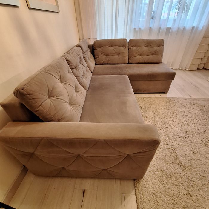 Narożnik z funkcją spania