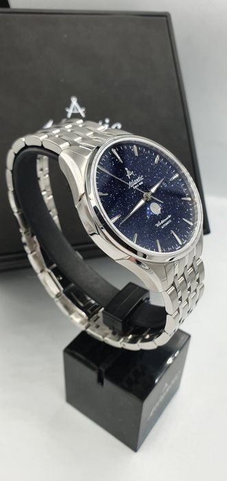 Atlantic Worldmaster Nightsky Moonphase Automatic - fazy księżyca