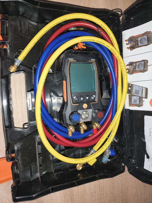 Analisador de Refrigeração digital Testo 550