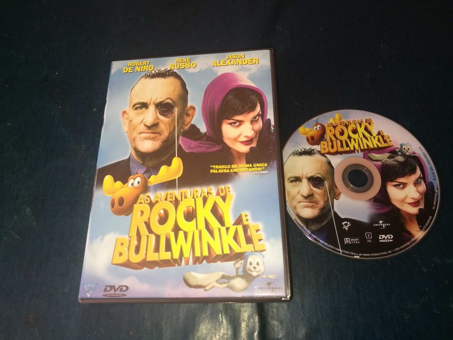 AS AVENTURAS DE ROCKY E BULLWINKLE	DVD (legendagem em Português))