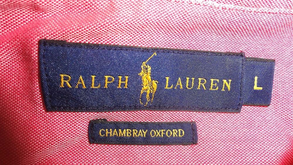 RALPH LAUREN - Oryginalna koszula - Nowa kolekcja - Rozmiar L / XL - Cena sklep 500zł - OKAZJA!