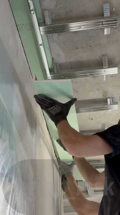 Шумоізоляція, звукоізоляція гіпсокартонні роботи