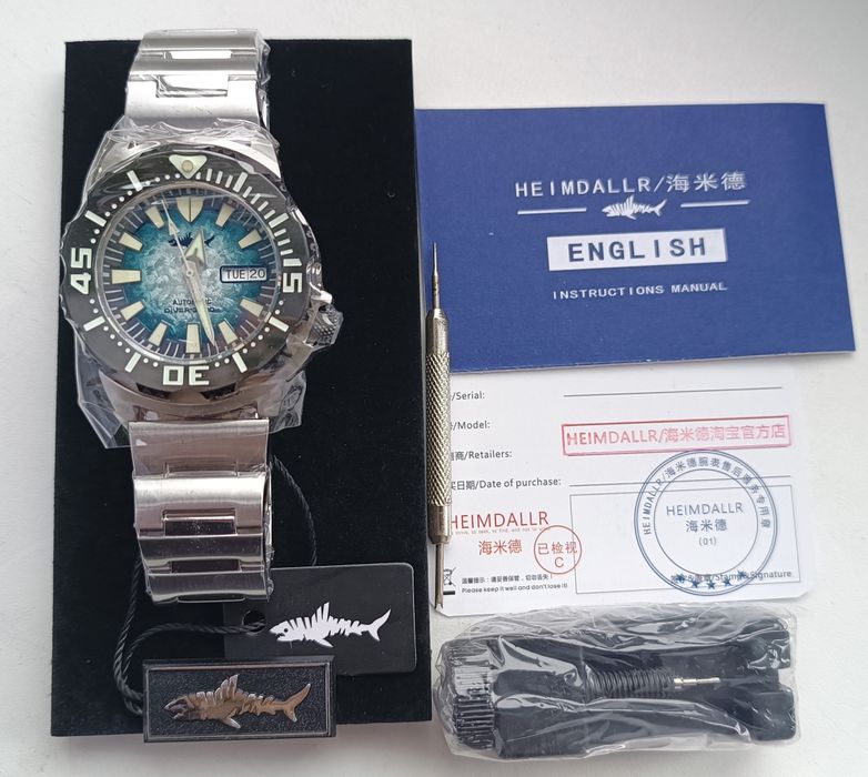 Годинник часы Heimdallr Monster з механізмом NH36 від Seiko