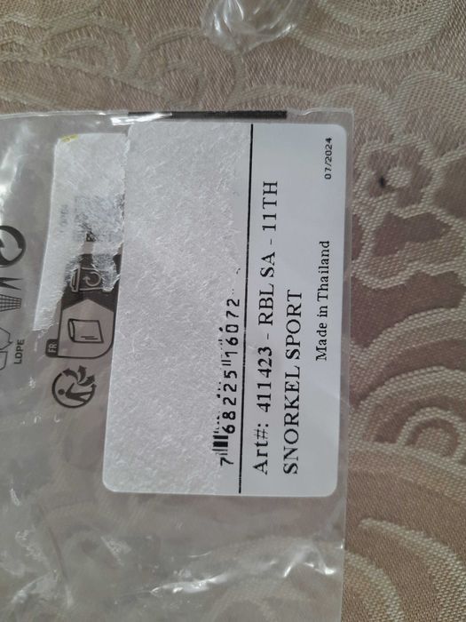 Fajka do nurkowania dziecięca Mares Sport blue