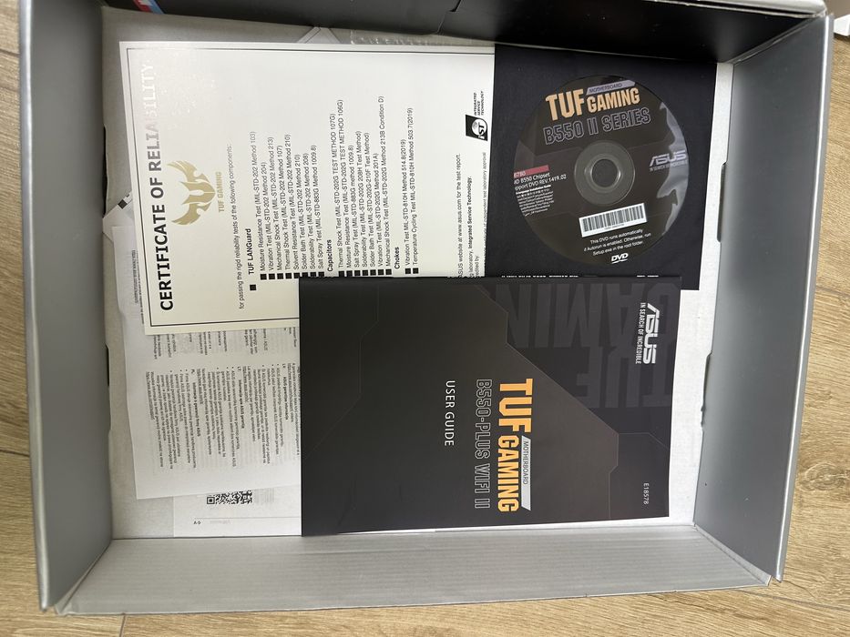 Комплект ASUS TUF GAMING B550-plus 2 + Ryzen 7 5700x +G.Skill 3600 2x8