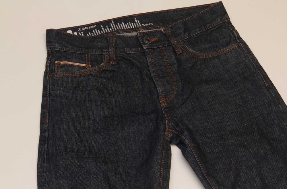 ESPRIT рр 30 32 selvedge denim джинсы из плотного хлопка Slim