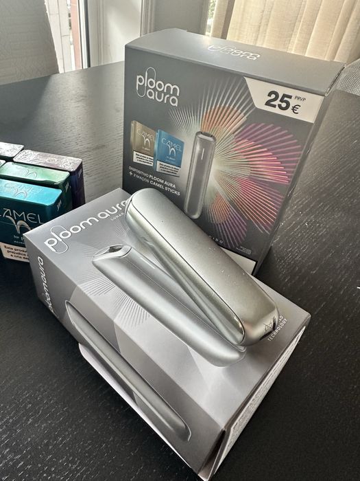 2 máquinas ploom aura da camel