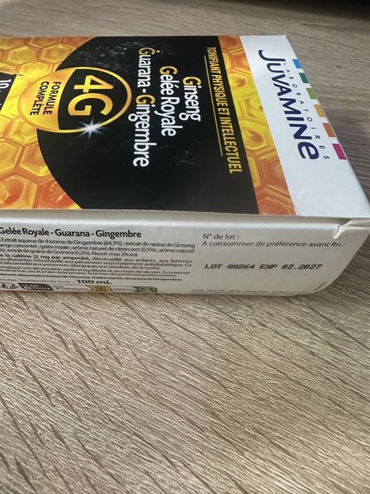Juvamine Тонус 4G женьшень