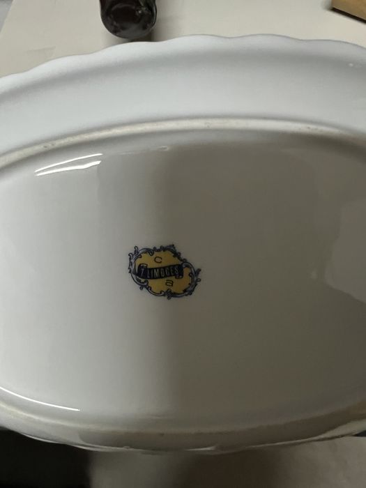 Travessa oval Porcelana Limoges