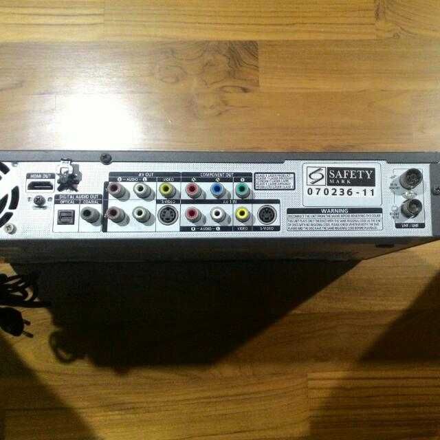 Leitor gravador e sintonizador Samsung