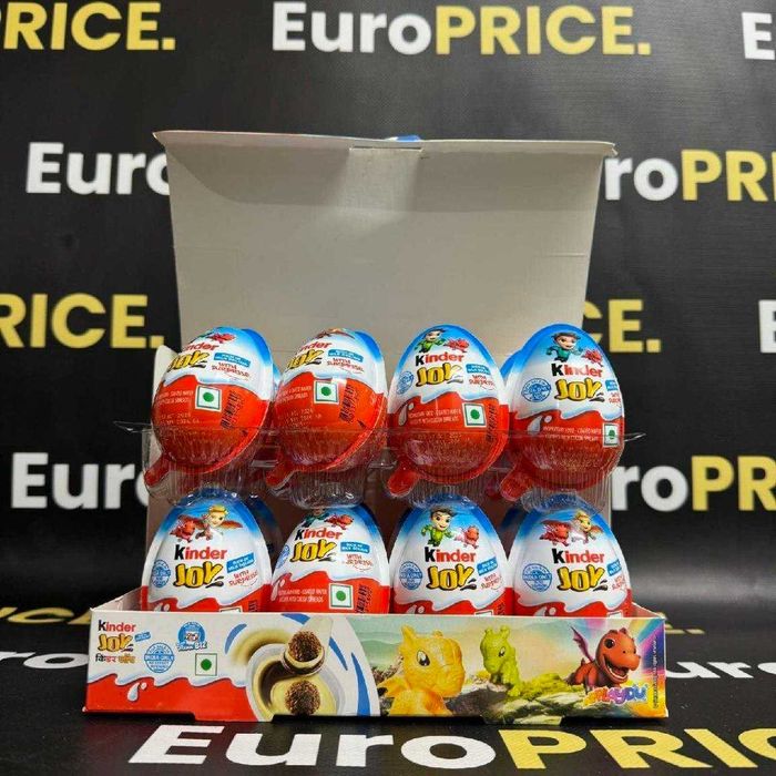 гурт дешево ! Кіндер сюрприз, kinder з європи ! Kinder Joy, Kinder Cards, Kinder t4, t8 кіндер яйце опт