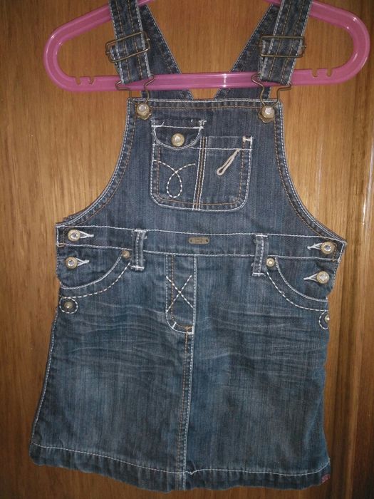 Vestido Ganga Chicco 2A como NOVO