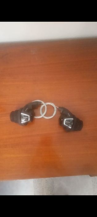 Punhos para bicicleta frente e atrás 6 mudanças