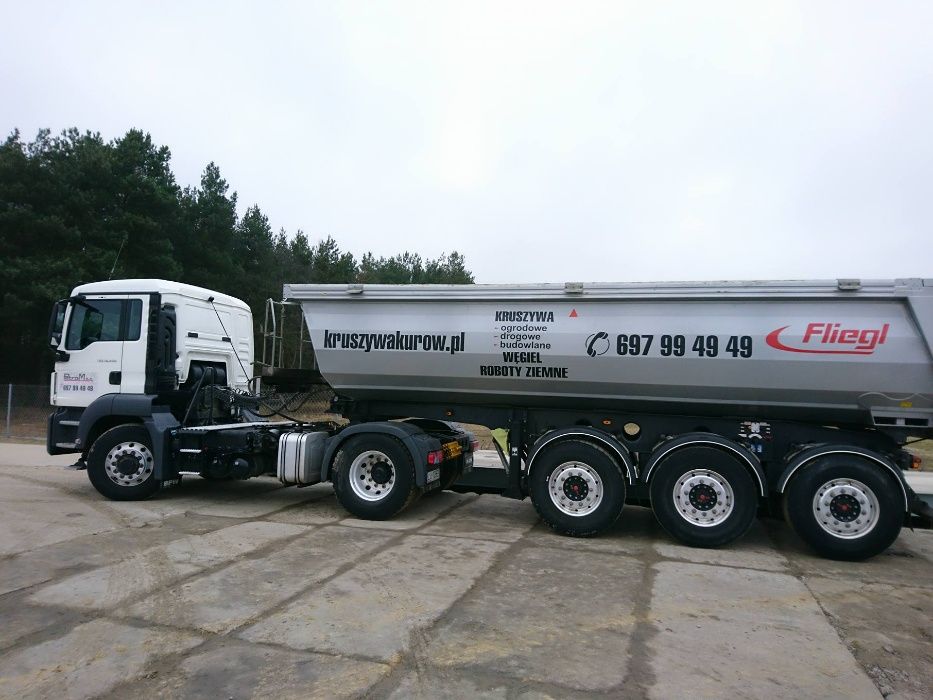 Kruszywo drogowe tłuczeń kamień drogowy kliniec Lublin Puławy