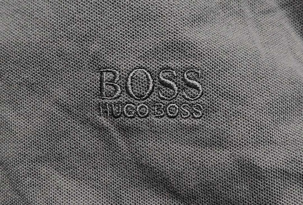 Wr) BOSS HUGO BOSS oryginalna koszulka polo długi rękaw Roz.XL