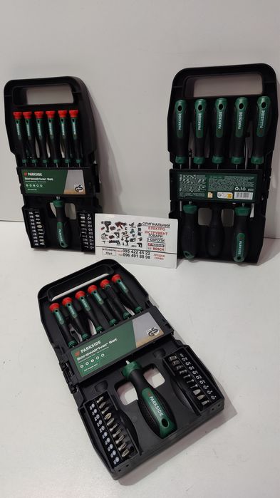 Набір ОРИГИН отверток GERMAN Parkside 37од/викруток/біти/набор/комплек