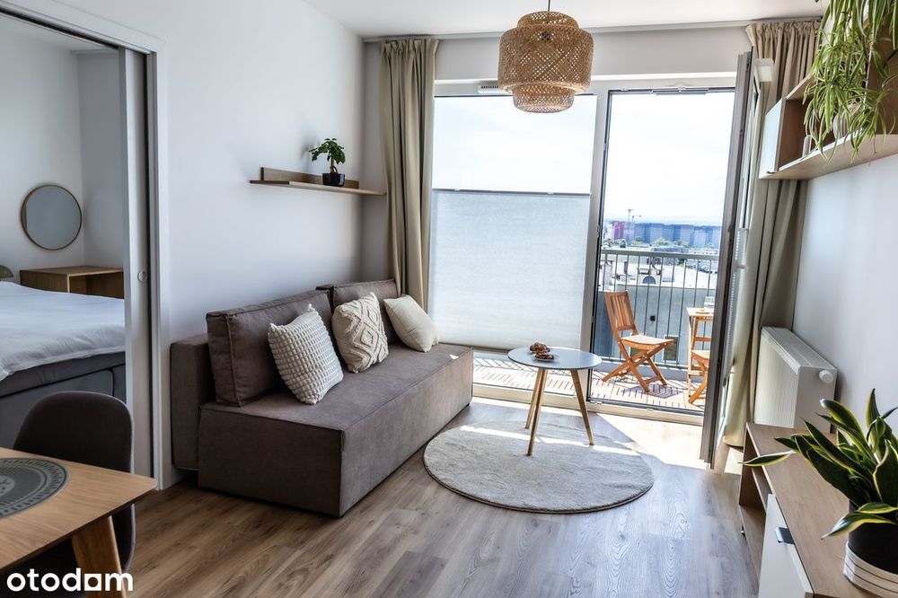 2 pokoje | 38 m² | klimatyz. | taras | tramwaj | panoramicz. widok - Więcej