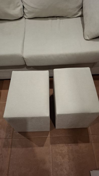 Sofá com chaise longue