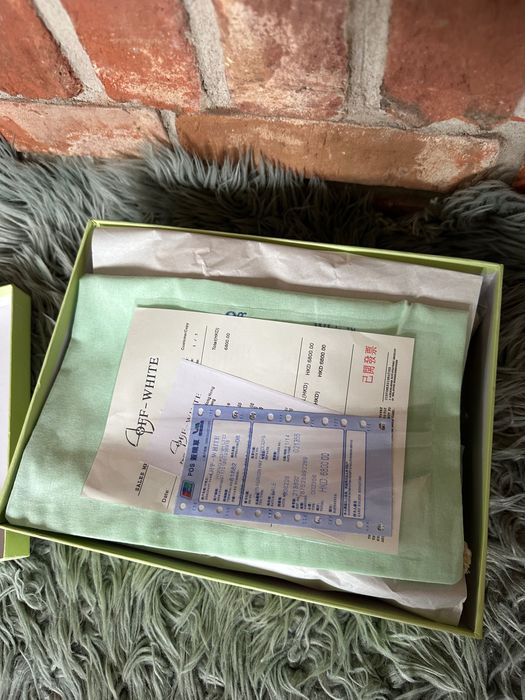 Buty sneakersy off white nowe wkładka 27 cm karton prezent