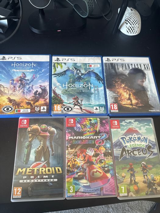 130€ todos os jogos na foto, estão em perfeito estado!!