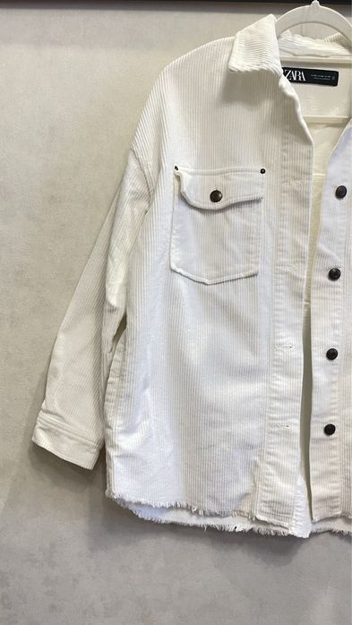 Вельветова рубашка zara