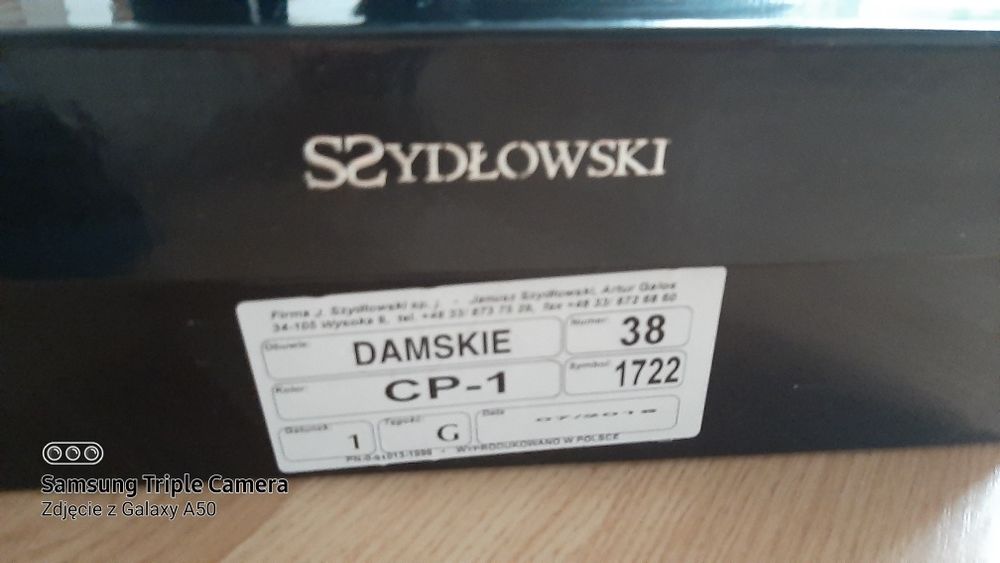 Buty botki kozaki skóra naturalna  roz 38
