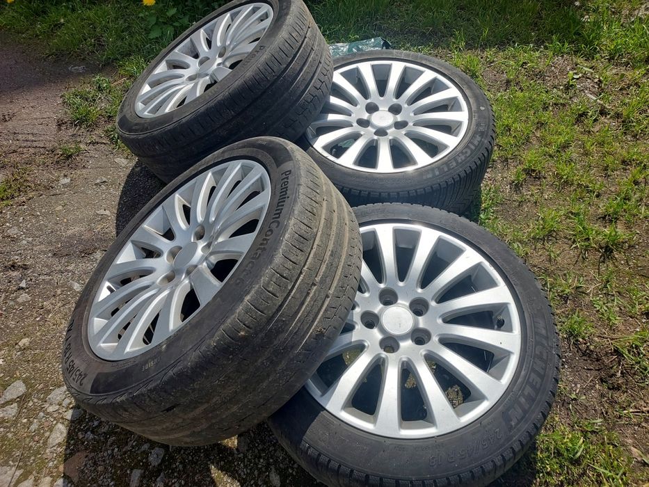 Диски 5*120 R18 8J з шинами 245/45