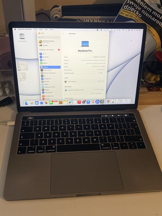 Macbook pro I5, 16GB ram
