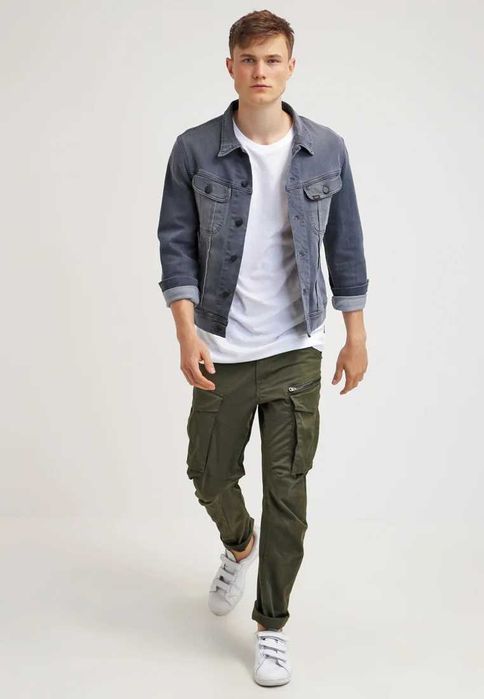 G-Star Rovic Zip bojówki Khaki Nowe z metką 100% Oryginał 29/30