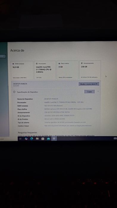 Portátil ASUS Gaming