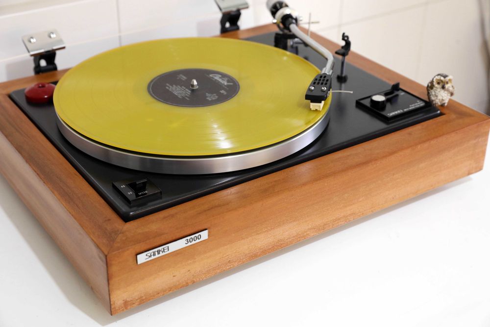 SanKei TCH-3000 gira disco belt drive