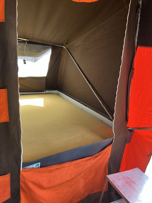 Atrelado tenda T2+1 Vintage 1980