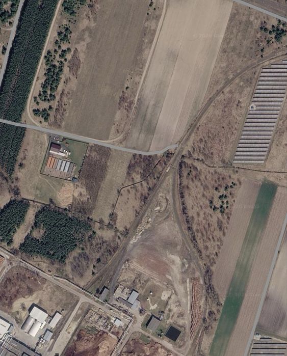 Działka inwesstycyjna 7505 m² przy Woodeco Wieruszów strefa przemyslowa - Widok 4