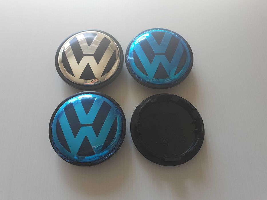 Centros/tampas de jante completos VW Volkswagen