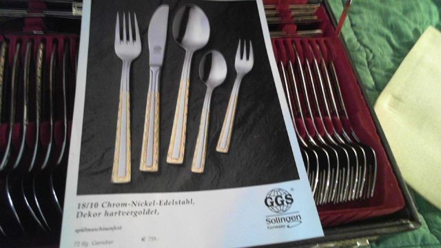 posate ggs solinger 19/10 made in germany